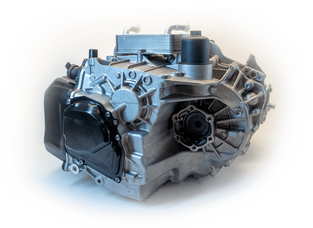 DQ250 gearbox perspective view backside DQ250 gearbox perspective view backside